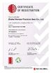 Chine Zhuhai Nierson Precision Gear Co., Ltd. certifications